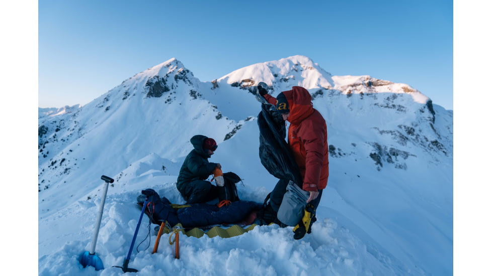 Rab Mythic Ultra 180 Sleeping Bag - Mens, Black, Regular, Left Zip, QSI-34-BL-LZ