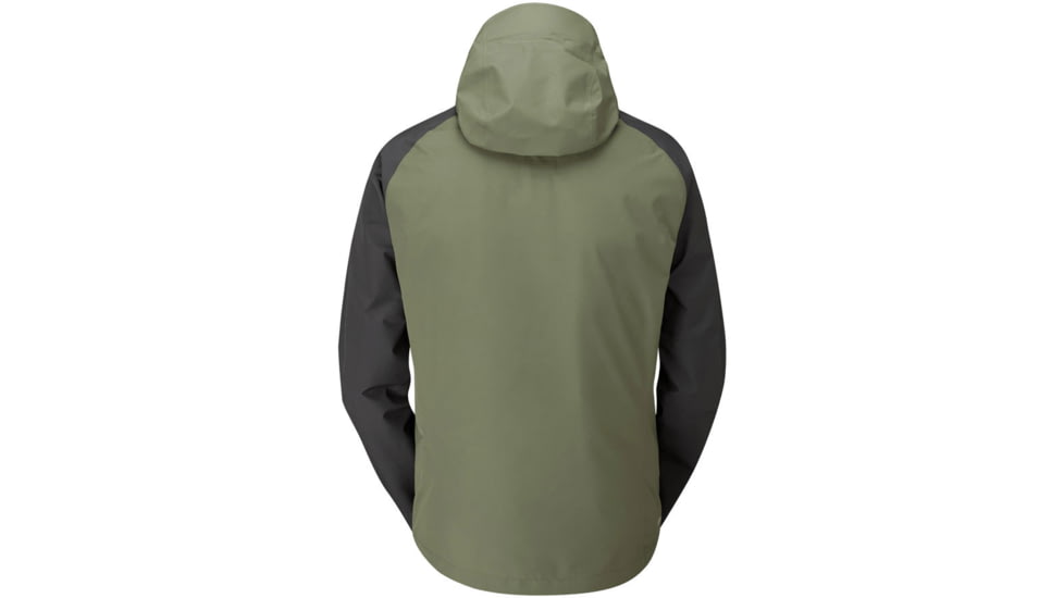 Rab Namche Paclite Jacket - Men's, Graphene/Light Khaki, Large, QWH-59-GLK-LRG