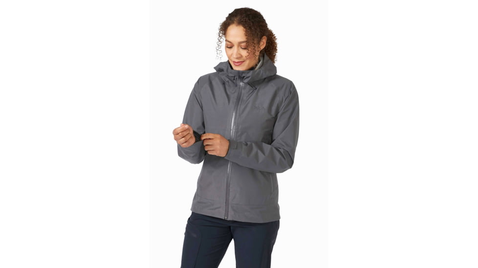 Rab Namche Paclite Jacket - Womens, Graphene, 8, QWH-60-GRH-08