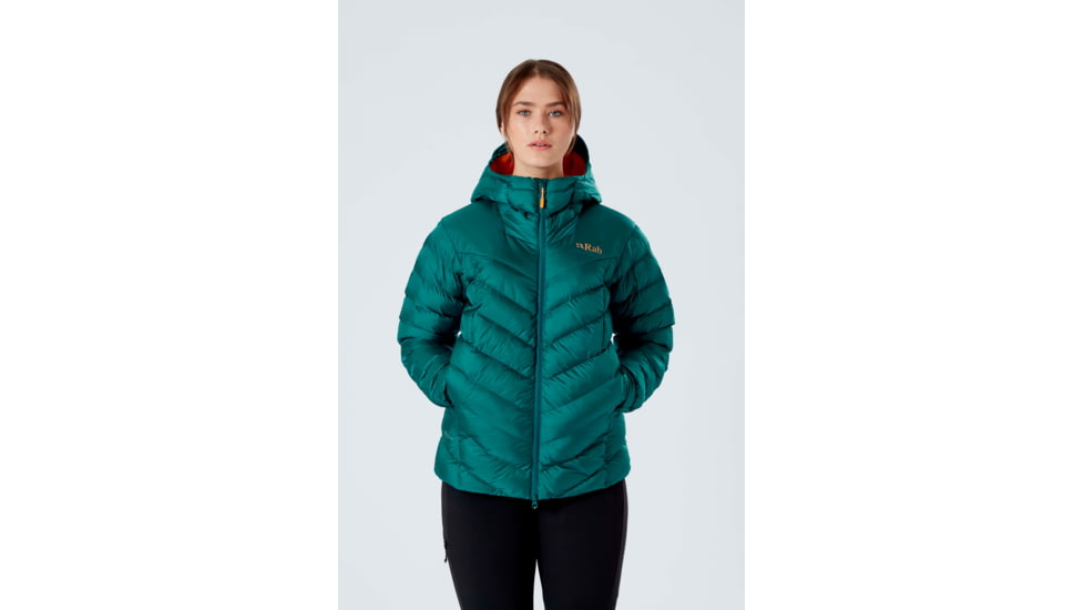 Rab Nebula Pro Jacket - Womens, Atlantis, Large, QIO-58-AT-14