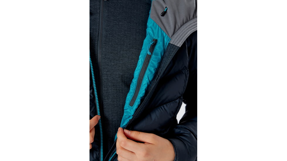 Rab Nebula Pro Jacket - Womens, Beluga, Small, QIO-58-BE-10