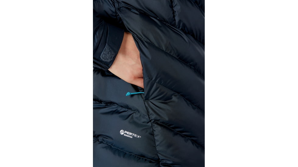 Rab Nebula Pro Jacket - Womens, Beluga, Small, QIO-58-BE-10