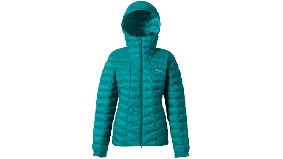 Rab Nebula Pro Jacket - Womens, Beluga/Passata, 2XS, QIO-26-BE-06