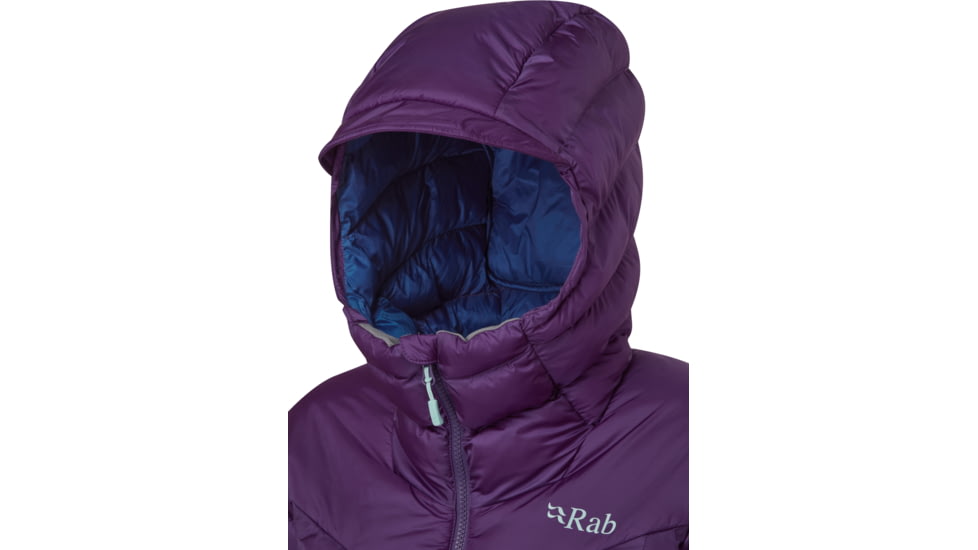 Rab Nebula Pro Jacket - Womens, Blackcurrant, 14, QIO-58-BC-14