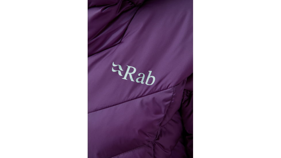 Rab Nebula Pro Jacket - Womens, Blackcurrant, 14, QIO-58-BC-14