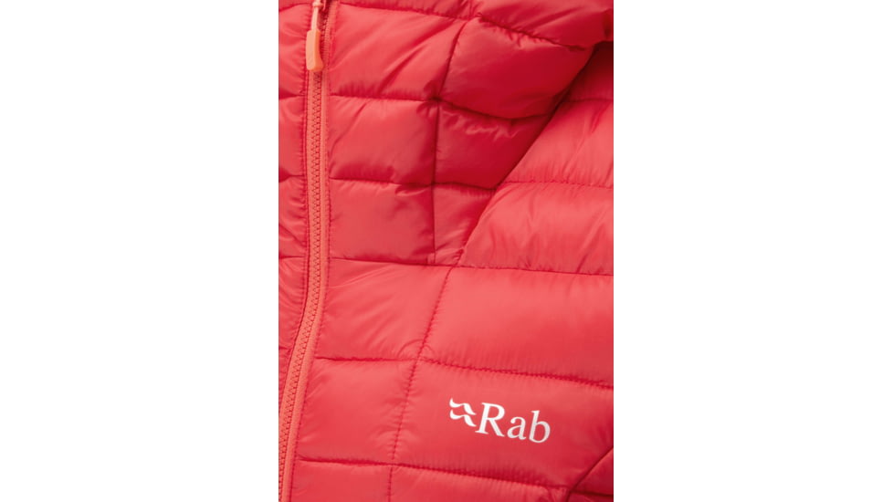 Rab Nebula Pro Jacket - Womens, Ruby, Extra Large, QIO-26-CR-16