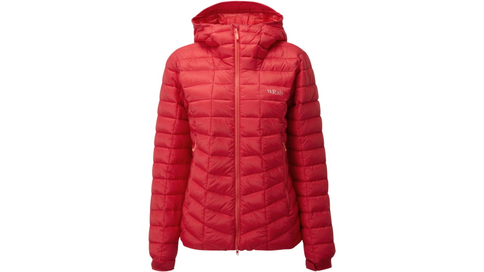 Rab Nebula Pro Jacket - Womens, Ruby, Extra Large, QIO-26-CR-16