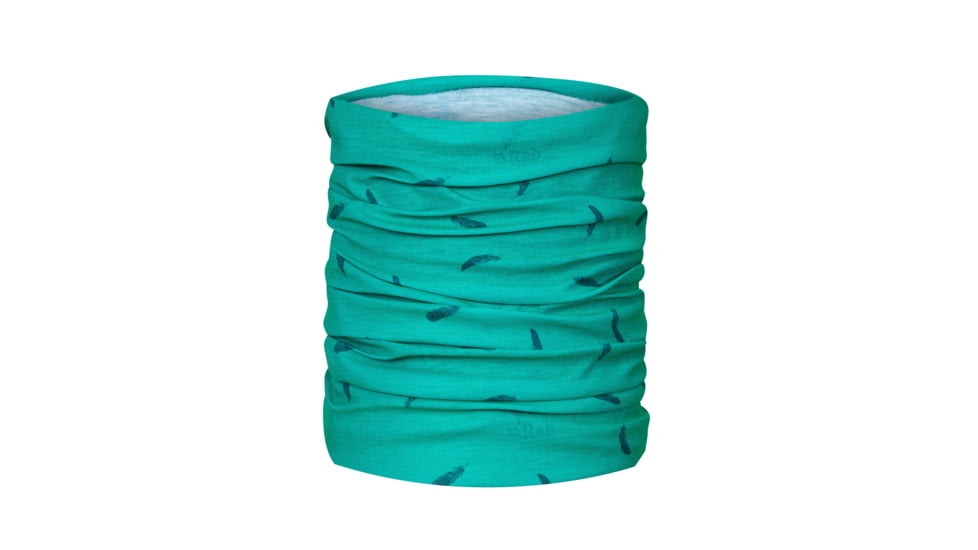 Rab Neck Gaiter, Peacock Green, 0, QAA-49-PC