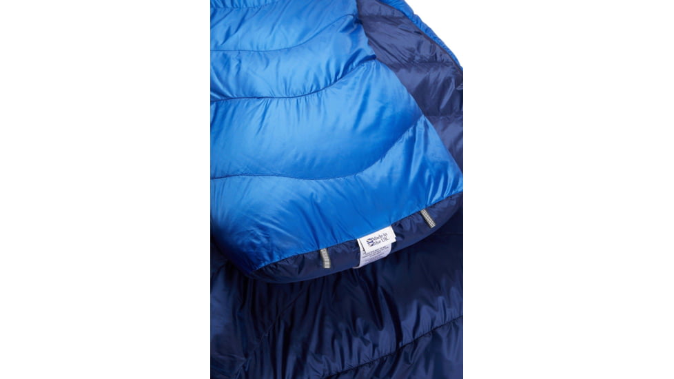 Rab Neutrino 200 30F Down Sleeping Bag, Nightfall Blue, Regular, QSM-89-NFB-REG-RZ