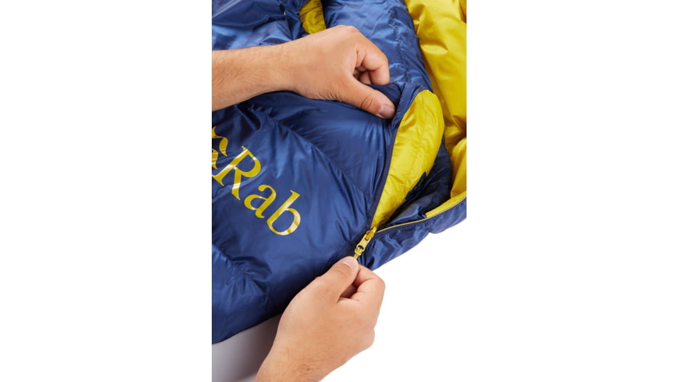 Rab Neutrino 200 30F Down Sleeping Bag, Nightfall Blue, Regular, QSM-89-NFB-REG-RZ