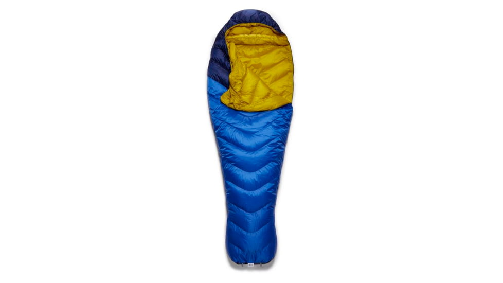Rab Neutrino 200 Sleeping Bag, Nightfall Blue, Regular, Left Zip, QSM-89-NFB-REG-LZ