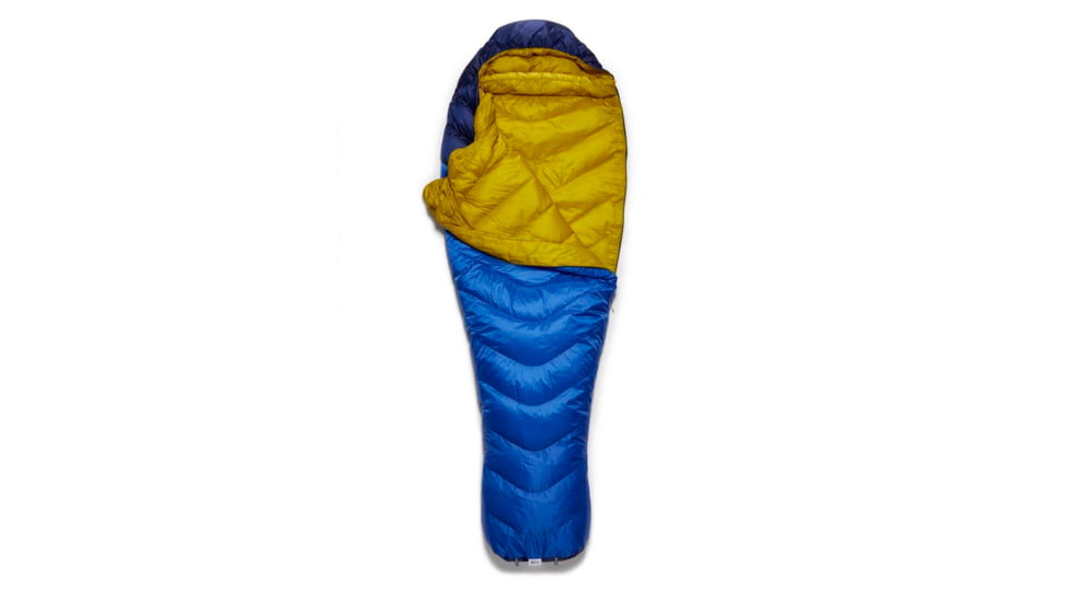 Rab Neutrino 200 Sleeping Bag, Nightfall Blue, Regular, Left Zip, QSM-89-NFB-REG-LZ