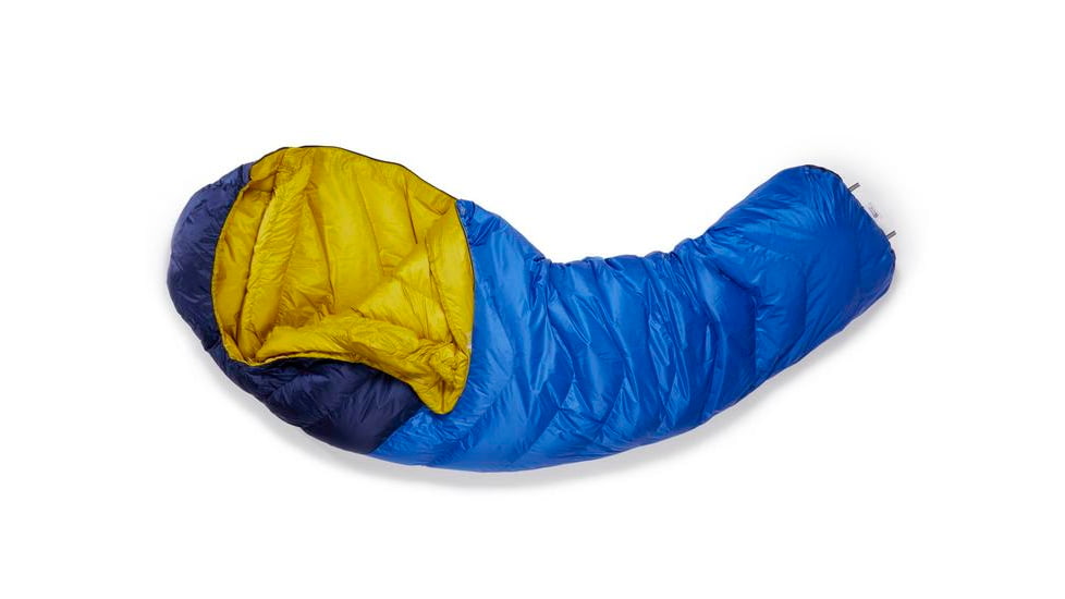 Rab Neutrino 200 Sleeping Bag, Nightfall Blue, Regular, Left Zip, QSM-89-NFB-REG-LZ