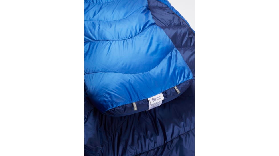 Rab Neutrino 200 Sleeping Bag, Nightfall Blue, Regular, Left Zip, QSM-89-NFB-REG-LZ