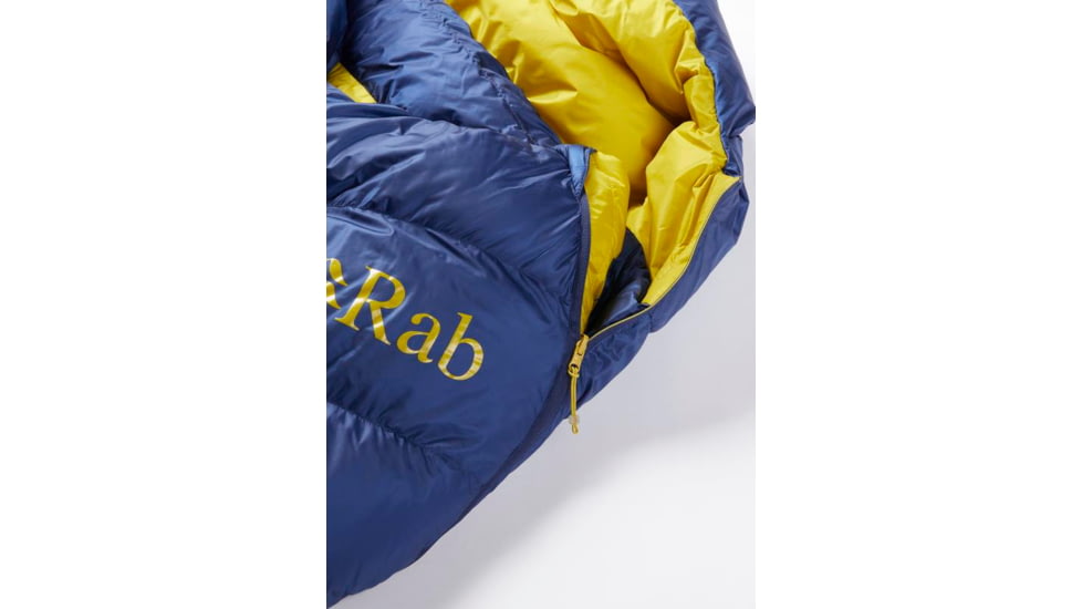 Rab Neutrino 200 Sleeping Bag, Nightfall Blue, Regular, Left Zip, QSM-89-NFB-REG-LZ