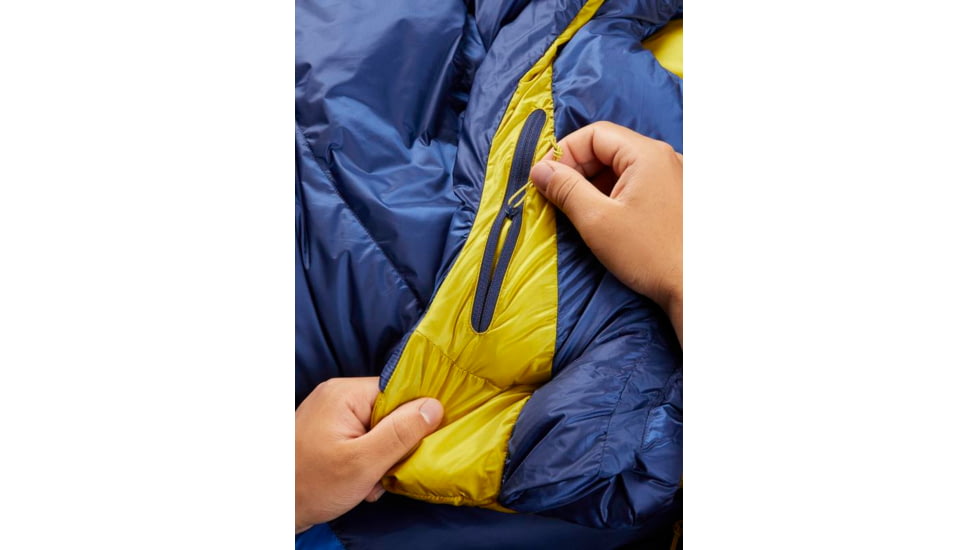Rab Neutrino 200 Sleeping Bag, Nightfall Blue, Regular, Left Zip, QSM-89-NFB-REG-LZ