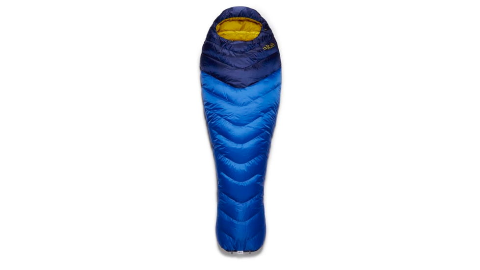 Rab Neutrino 200 Sleeping Bag, Nightfall Blue, Regular, Left Zip, QSM-89-NFB-REG-LZ