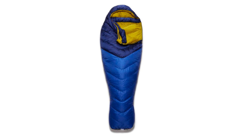 Rab Neutrino 400 Sleeping Bag, Nightfall Blue, Regular, Left Zip, QSM-90-NFB-REG-LZ