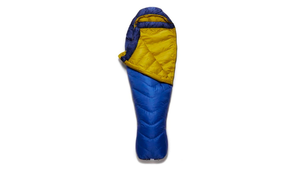 Rab Neutrino 400 Sleeping Bag, Nightfall Blue, Regular, Left Zip, QSM-90-NFB-REG-LZ