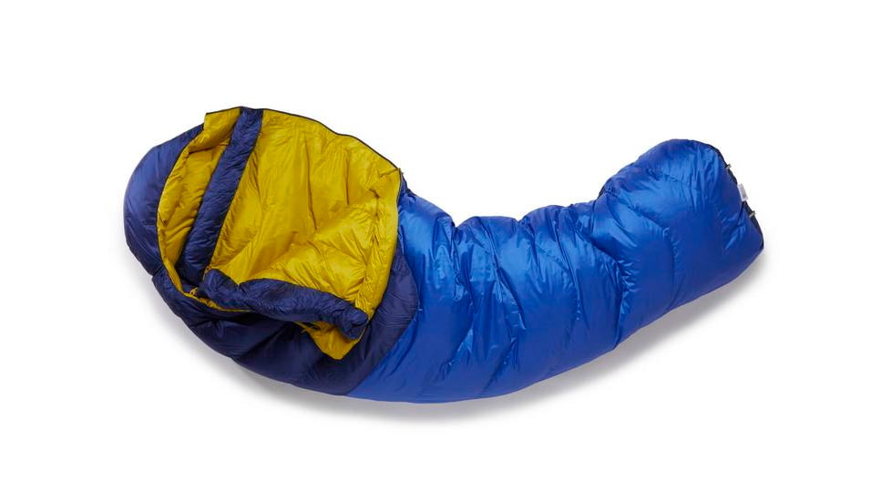 Rab Neutrino 400 Sleeping Bag, Nightfall Blue, Regular, Left Zip, QSM-90-NFB-REG-LZ