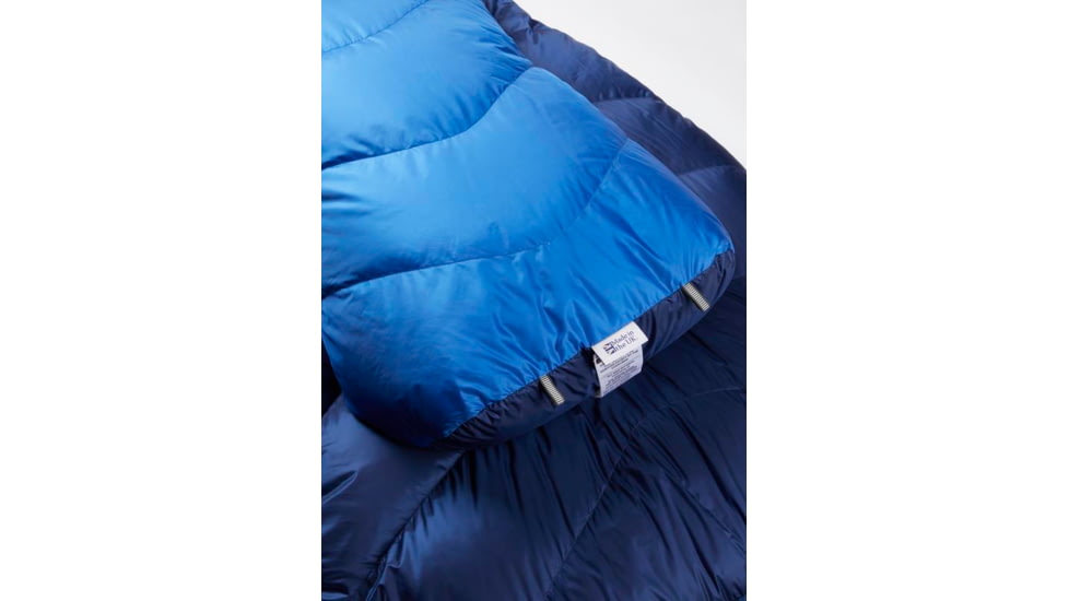 Rab Neutrino 400 Sleeping Bag, Nightfall Blue, Regular, Left Zip, QSM-90-NFB-REG-LZ