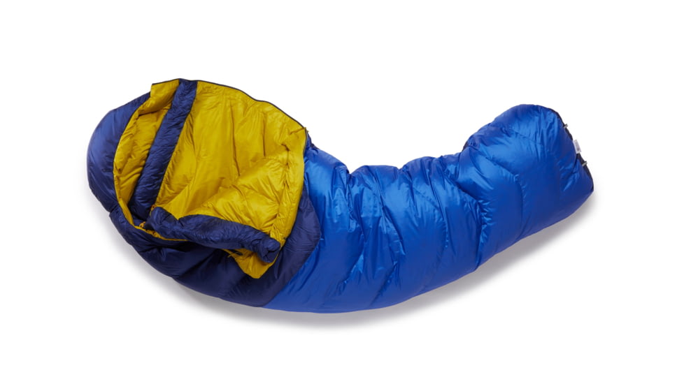 Rab Neutrino 400 Sleeping Bag, Nightfall Blue, Long, Left Zip, QSM-90-NFB-LNG-LZ