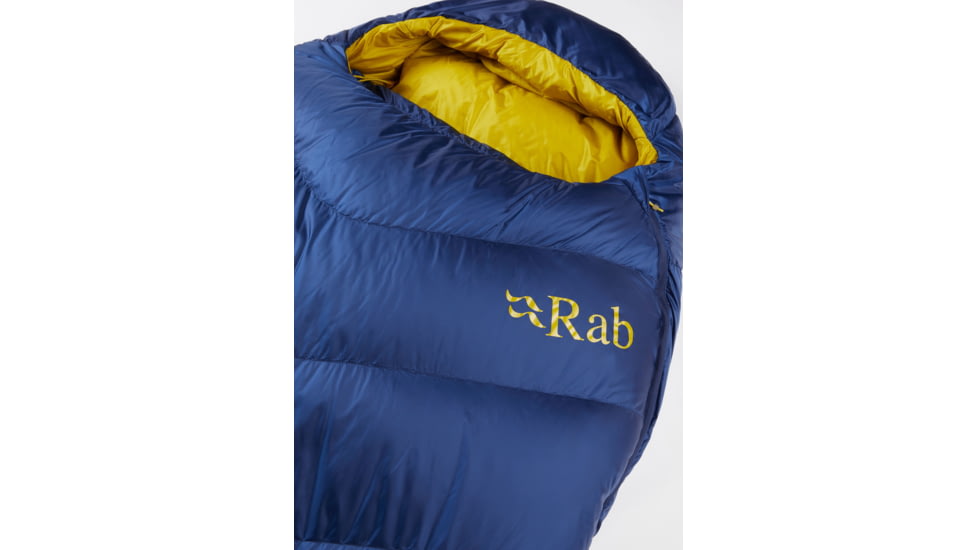 Rab Neutrino 400 Sleeping Bag, Nightfall Blue, Long, Left Zip, QSM-90-NFB-LNG-LZ