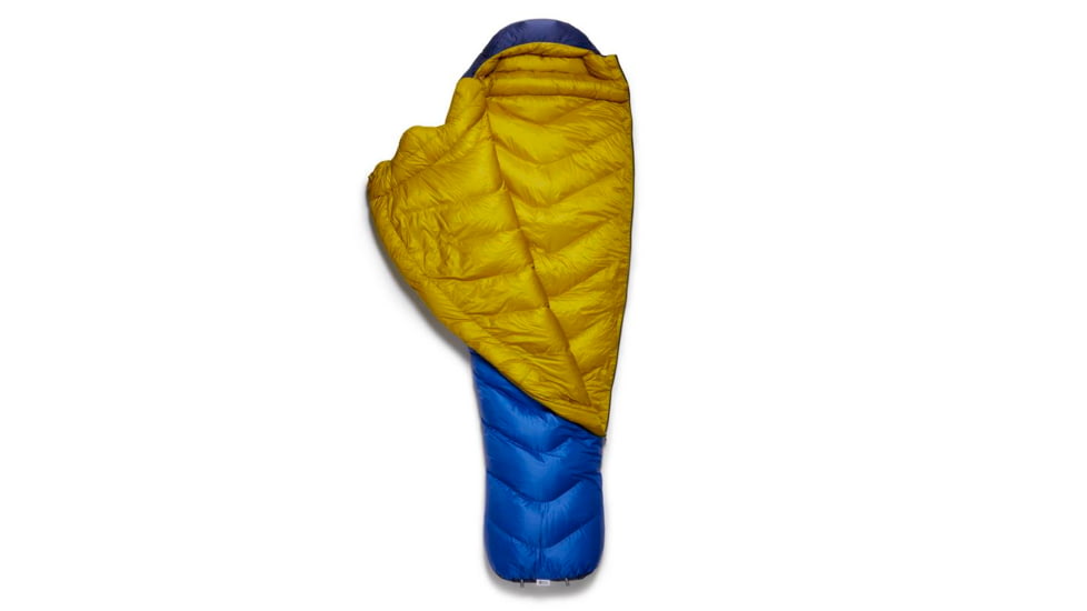 Rab Neutrino 600 Sleeping Bag, Nightfall Blue, Regular, Left Zip, QSM-92-NFB-REG-LZ