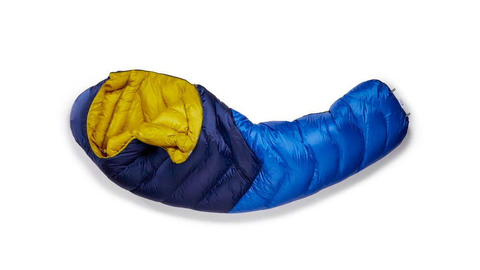 Rab Neutrino 600 Sleeping Bag, Nightfall Blue, Regular, Left Zip, QSM-92-NFB-REG-LZ