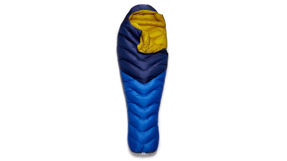 Rab Neutrino 600 Sleeping Bag, Nightfall Blue, Right Zip, QSM-92-NFB-REG-RZ