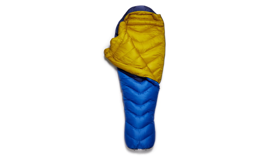 Rab Neutrino 600 Sleeping Bag, Nightfall Blue, Right Zip, QSM-92-NFB-REG-RZ