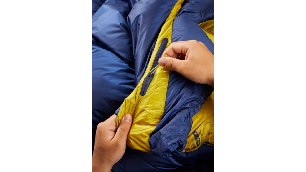 Rab Neutrino 600 Sleeping Bag, Nightfall Blue, Right Zip, QSM-92-NFB-REG-RZ