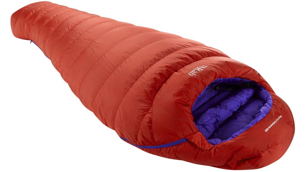 Rab Neutrino Endurance 600 Sleeping Bag 800 Down-Regular-Left-Formula One