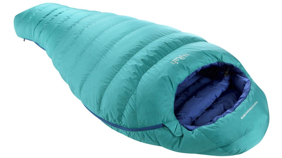 Rab Neutrino Endurance 600 Sleeping Bag 800 Down - Women's -Tasman-Left