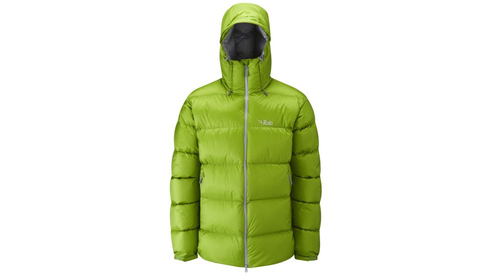 DEMO, Rab Mens Neutrino End, Pear/Zinc, Large, QDN-50-PA-L-DEMO
