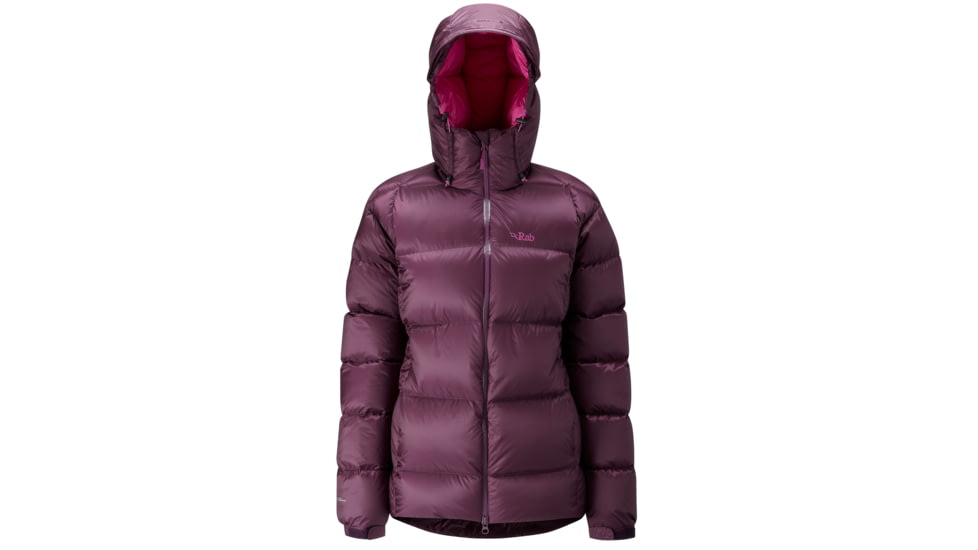 Rab Neutrino Endurance Jacket - Womens-Aubergine/Fuschia-Medium