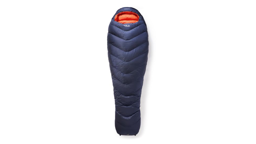 Rab Neutrino Pro 600 Sleeping Bag, Ebony, Regular, Left Zip, QSM-63-EB-LZ