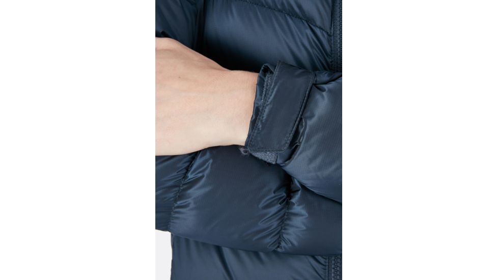 Rab Neutrino Pro Jacket - Womens, Beluga/Steel, 14, QDN-72-BE-14