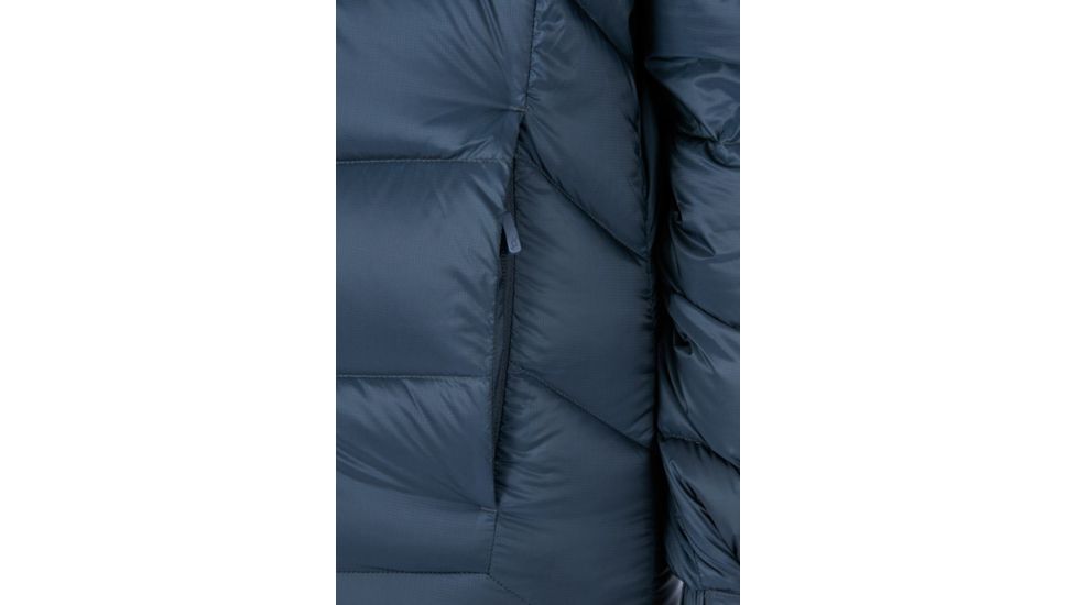 Rab Neutrino Pro Jacket - Womens, Beluga/Steel, 14, QDN-72-BE-14