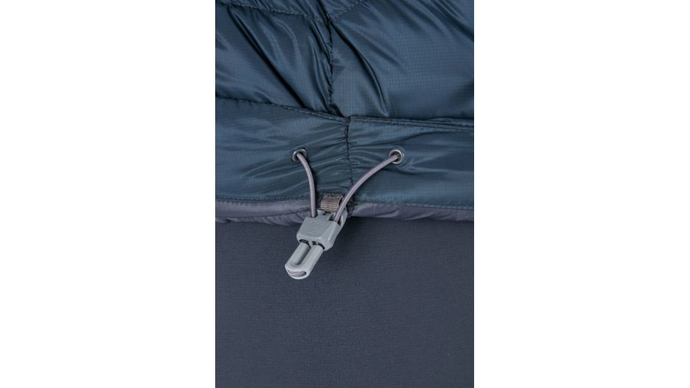 Rab Neutrino Pro Jacket - Womens, Beluga/Steel, 14, QDN-72-BE-14