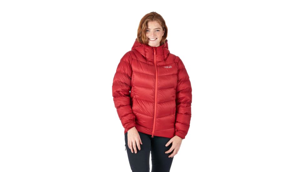 Rab Neutrino Pro Jacket - Womens, Crimson, 14, QDN-72-CR-14