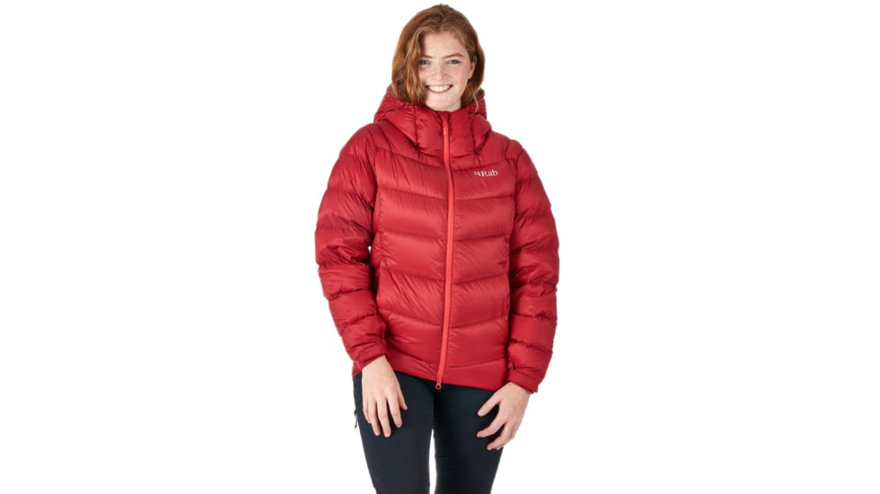 Rab Neutrino Pro Jacket - Womens, Crimson, Size 08, QDN-72-CR-08