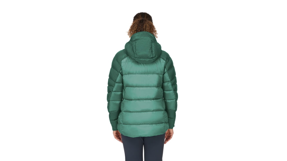 Rab Neutrino Pro Jacket - Womens, Green Slate/Eucalyptus, 14, QDN-96-GSE-14