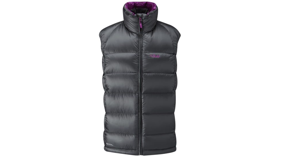 Rab Neutrino Vest - Womens-Beluga/Peony-Small