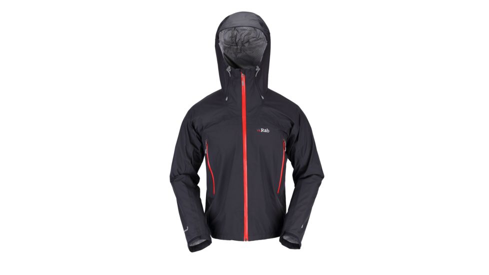 DEMO, Rab Mens Newton Jacket, Beluga, Large, QWQ-26-BE-L-DEMO