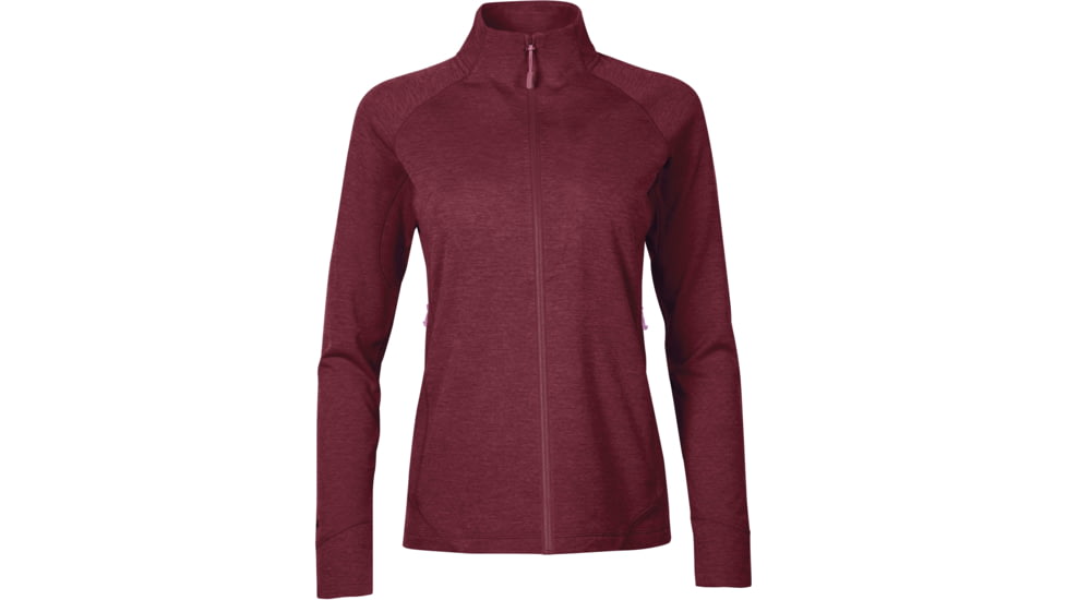 Rab Nexus Full-Zip - Womens, Deep Heather, Extra Small, QFF-39-DEH-08