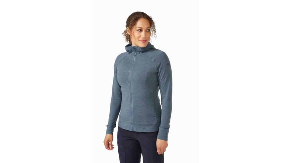 Rab Nexus Hoody - Womens, Orion Blue, 10, QFF-71-ORB-10