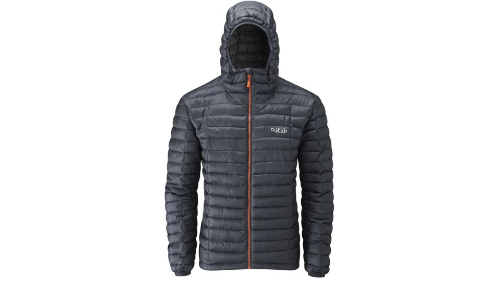 Rab Nimbus Jacket - Mens-Ebony/Zinc-Small