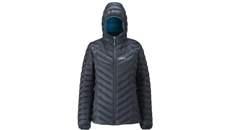 Rab Nimbus Jacket - Women's, Ebony/Tasman, Small, 335892