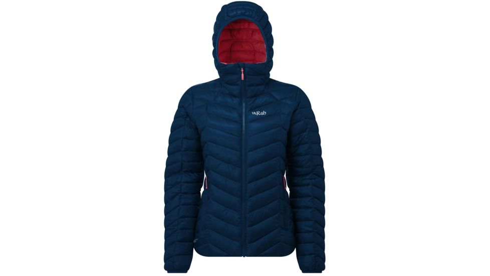 Rab Nimbus Jacket - Women's, Deep Ink/Passata, Medium, QIO-39-DI-12